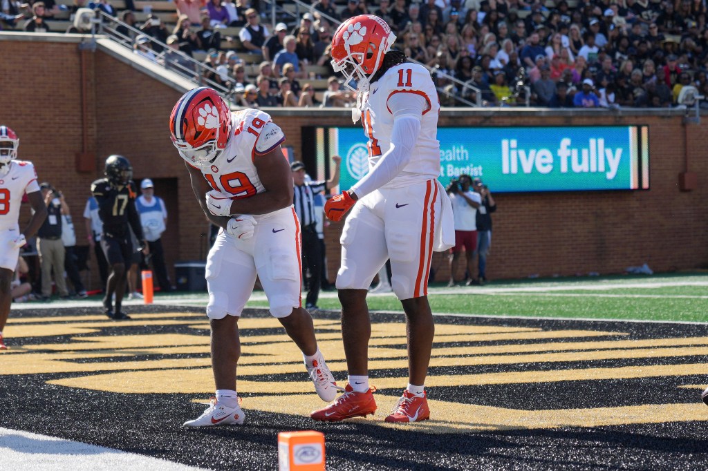 Clemson's offense has rounded into shape. 