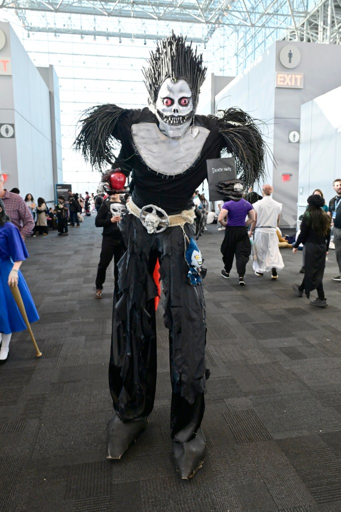 A cosplayer at the New York Comic Con 2024.