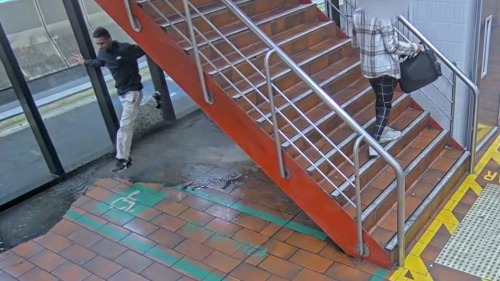 “Metro have reviewed the CCTV footage and it would appear that an amorous couple in a stairwell dislodged a sprinkler,” Transport Infrastructure Minister Danny Pearson said on Wednesday.