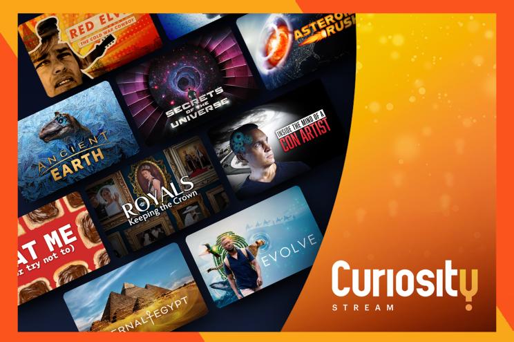 Curiosity Stream Standard Plan: Lifetime Subscription