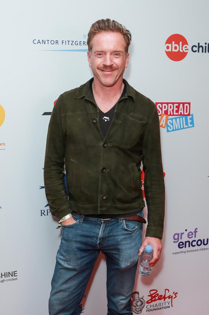 Damian Lewis attends the BGC Group Charity Day on behalf of HVH / Cure EB, raising millions for good causes in memory of BGC's colleagues lost on 9/11, on September 11, 2024 in London, England. 