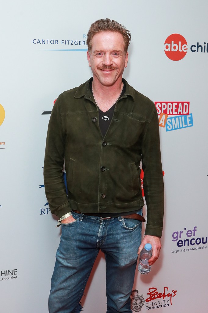 Damian Lewis attends the BGC Group Charity Day on behalf of HVH / Cure EB, raising millions for good causes in memory of BGC's colleagues lost on 9/11, on September 11, 2024 in London, England. 