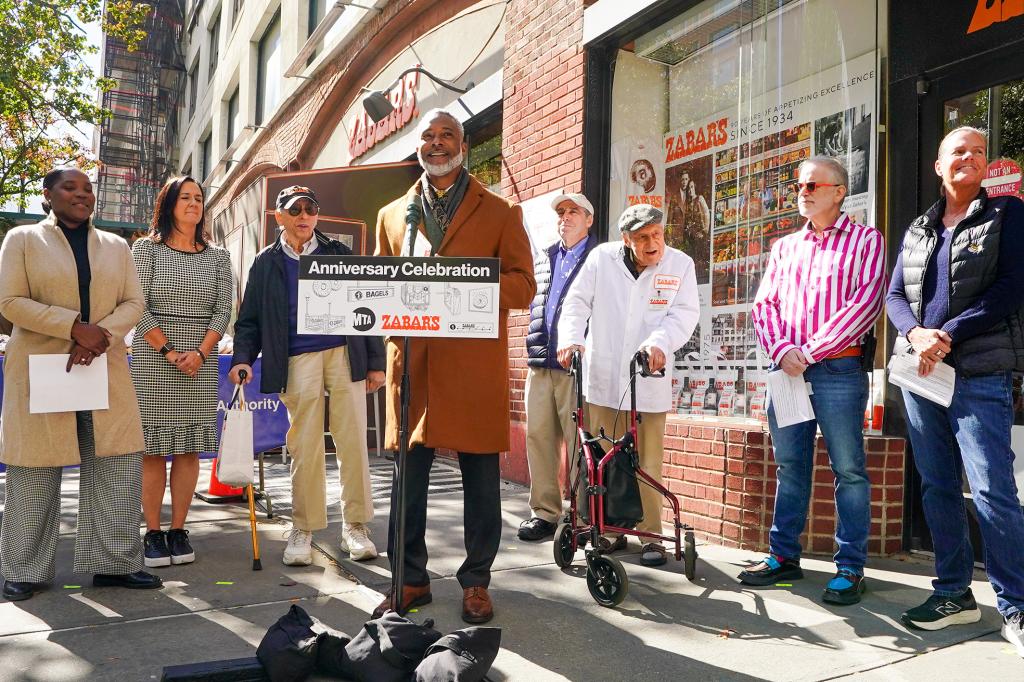 Demetrius Crichlow, NYC Transit's interim president, said that the agency is proud to support a legendary institution. 