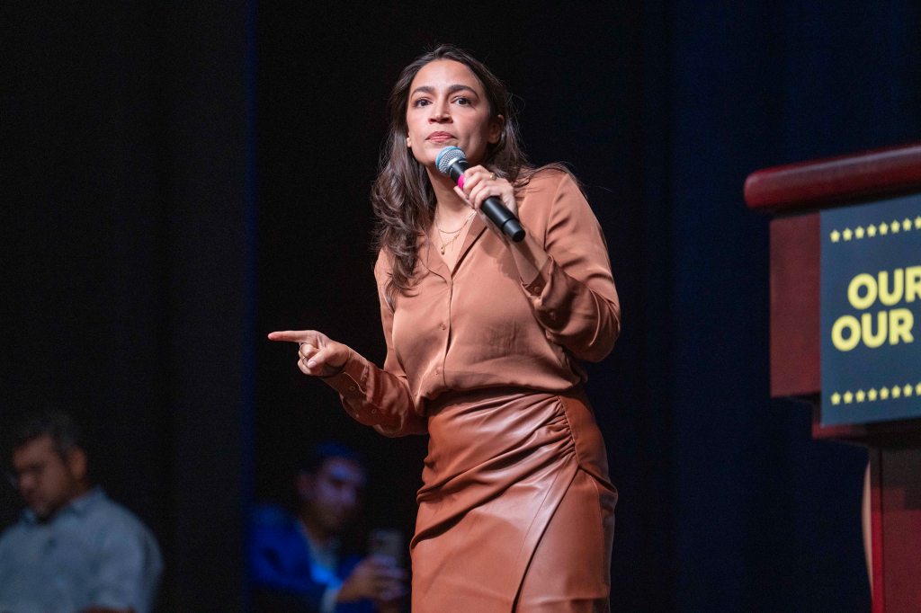 Five New York House members — including Rep. Alexandria Ocasio-Cortez — have been accused of "spreading hate" by pushing to get rid of Columbus Day.