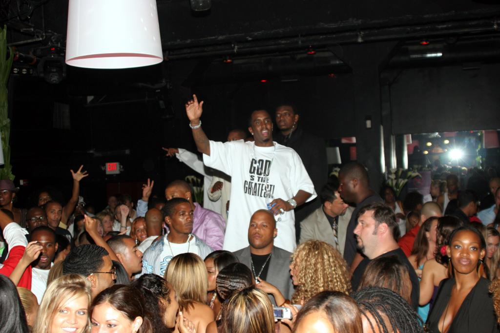 Sean "Diddy" Combs hosting the "The One And Only Official After Party" after the 2005 Video Music Awards in Miami.