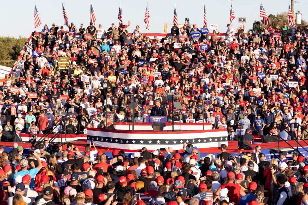 Donald Trump returns to the Butler Farm Show, the location where he was shot on July 13th during a rally