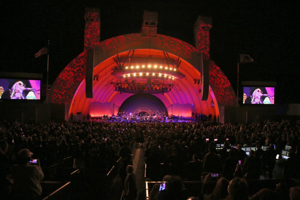 Joni Mitchell's "Joni Jam" at the Hollywood Bowl.