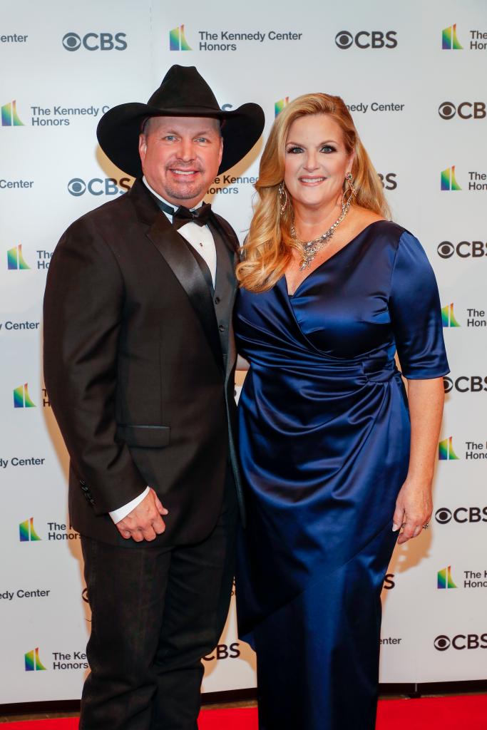 Garth Brooks and Trisha Yearwood attend the 43rd Annual Kennedy Center Honors at The Kennedy Center on May 21, 2021 in Washington, DC.