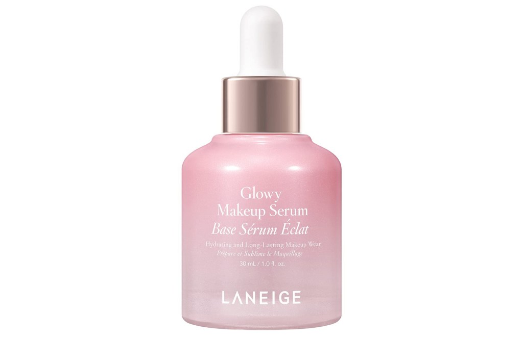 LANEIGE Glowy Makeup Serum: Makeup Primer, Hydrating Face Serum for Visbly Smooth & Glowy Dewy Skin, Highlighting