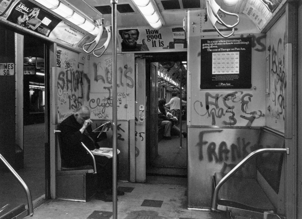 Vintage subway shot