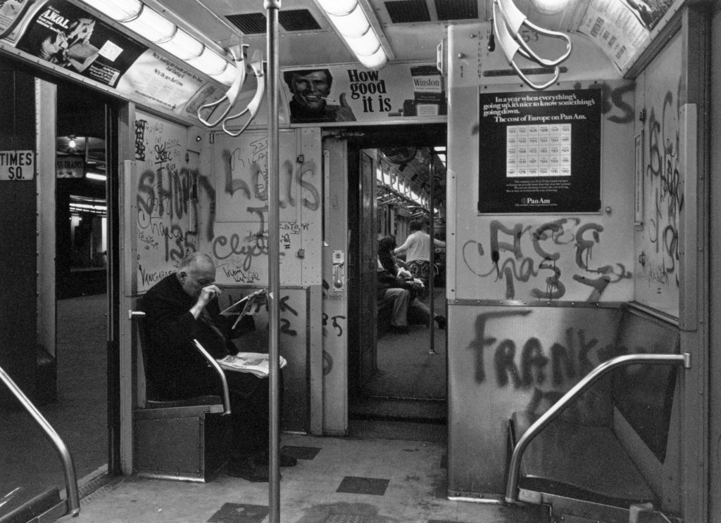 Vintage subway shot