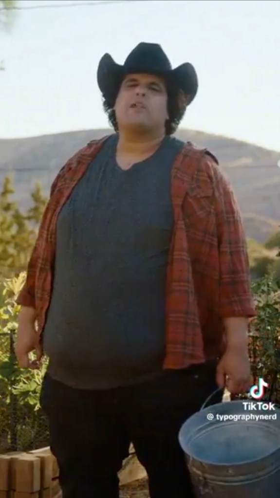 An actor in the pro Harris ad.