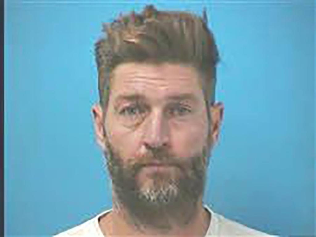 Jay Cutler poses for mugshot after being arrested for driving while intoxicated and gun possession in Tennessee on Oct. 17, 2024.