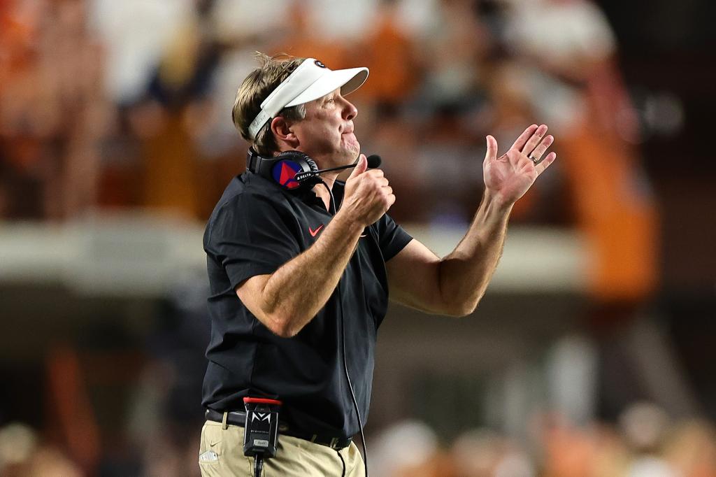 Georgia coach Kirby Smart