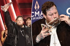 Jelly Roll was ‘so nervous’ at the CMAs, the singer shattered his award