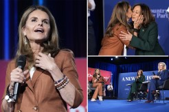 Maria Shriver, Kamala Harris and Liz Cheney