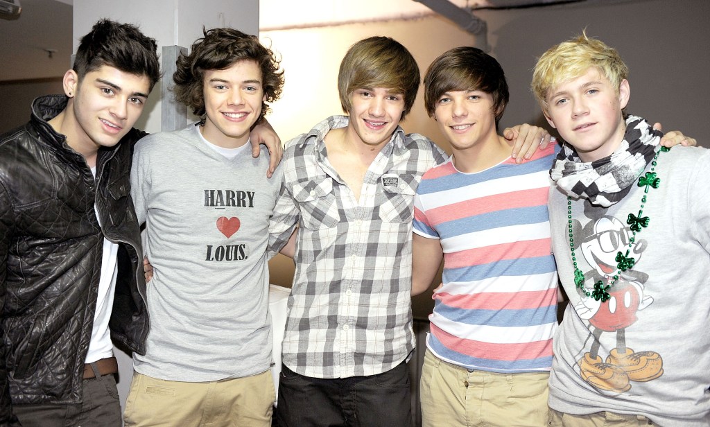 One Direction in Manchester, England in 2011