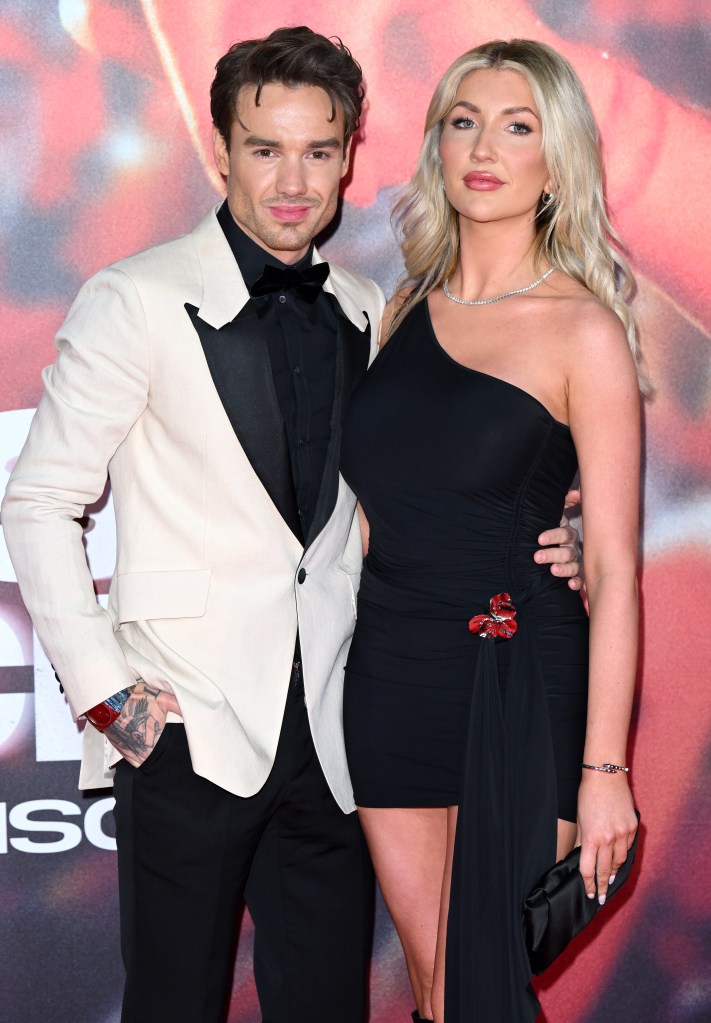 Liam Payne and Kate Cassidy arrive at the "All Of Those Voices" in 2023.