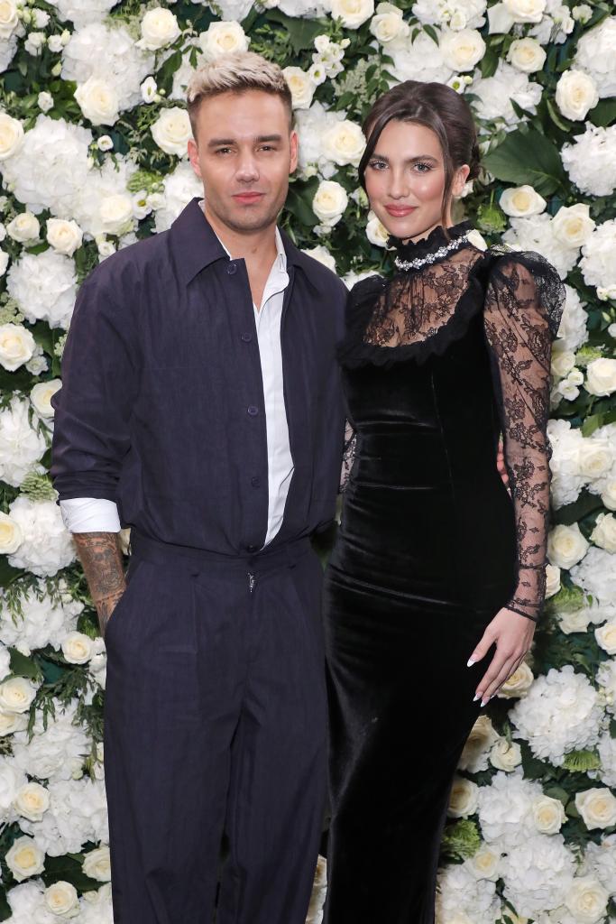 Liam Payne and Maya Henry attend an intimate dinner and party hosted by British Vogue and Tiffany & Co. to celebrate Fashion and Film during London Fashion Week September 2021 at The Londoner Hotel on September 20, 2021 in London.  