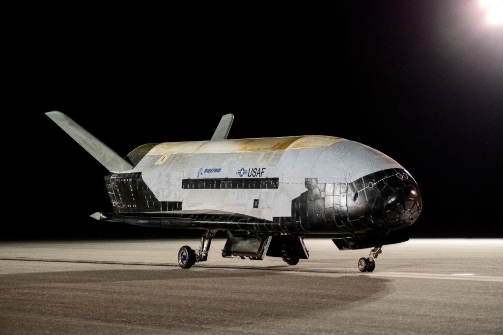 The US Space Force's X-37B Orbital Test Vehicle.