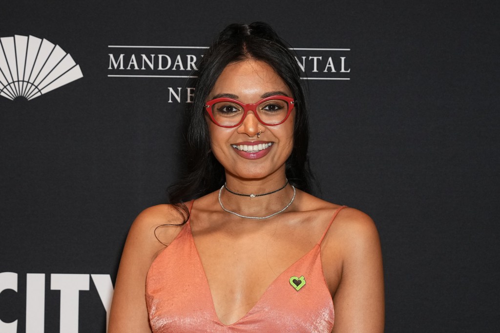 Chef Priyanka Naik smiling at the camera during the City Harvest Presents The 2024 Gala: Magic of Motown in New York City