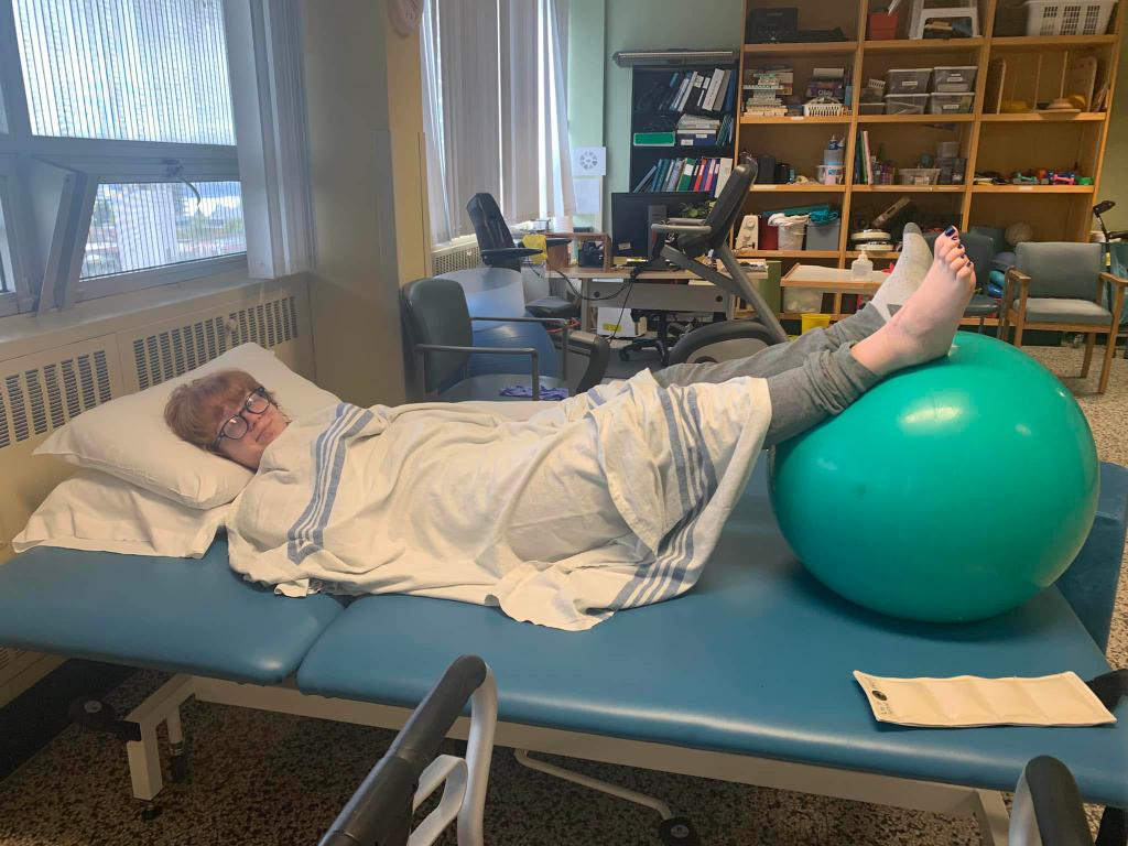 Mamie Laverock is still recovering.