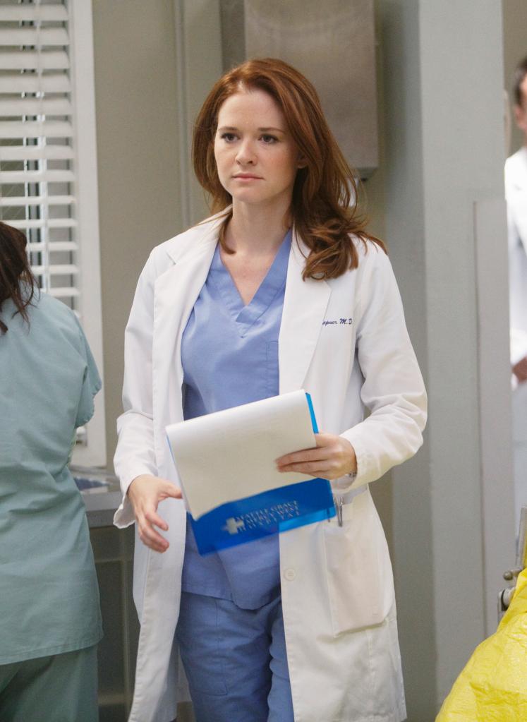 Sarah Drew on "Grey's Anatomy." 