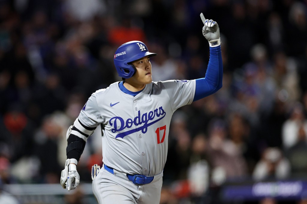 Shohei Ohtani broke out with a moonshot home run on Wednesday. 