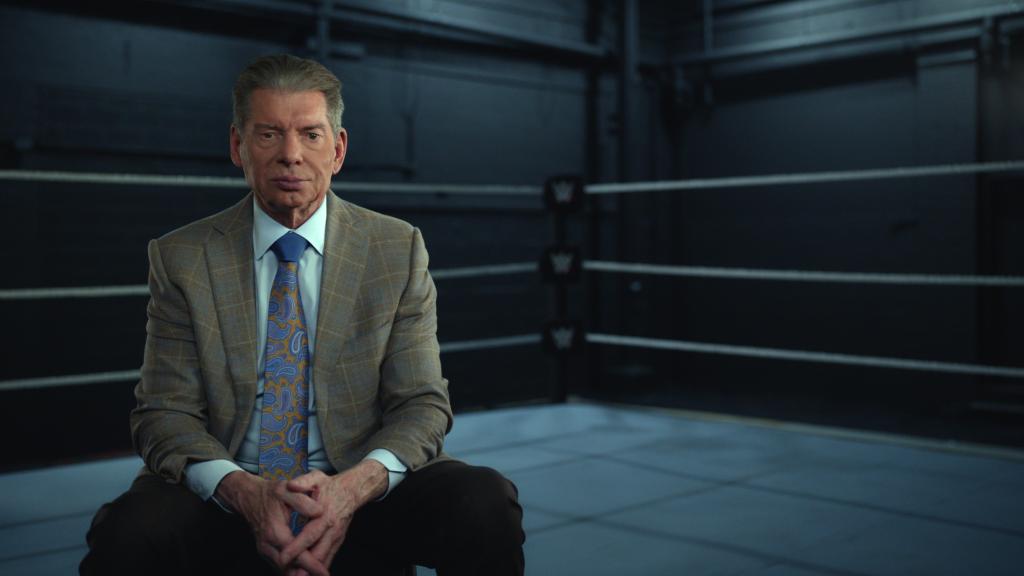 Vince McMahon during the Netflix docuseries "Mr. McMahon."