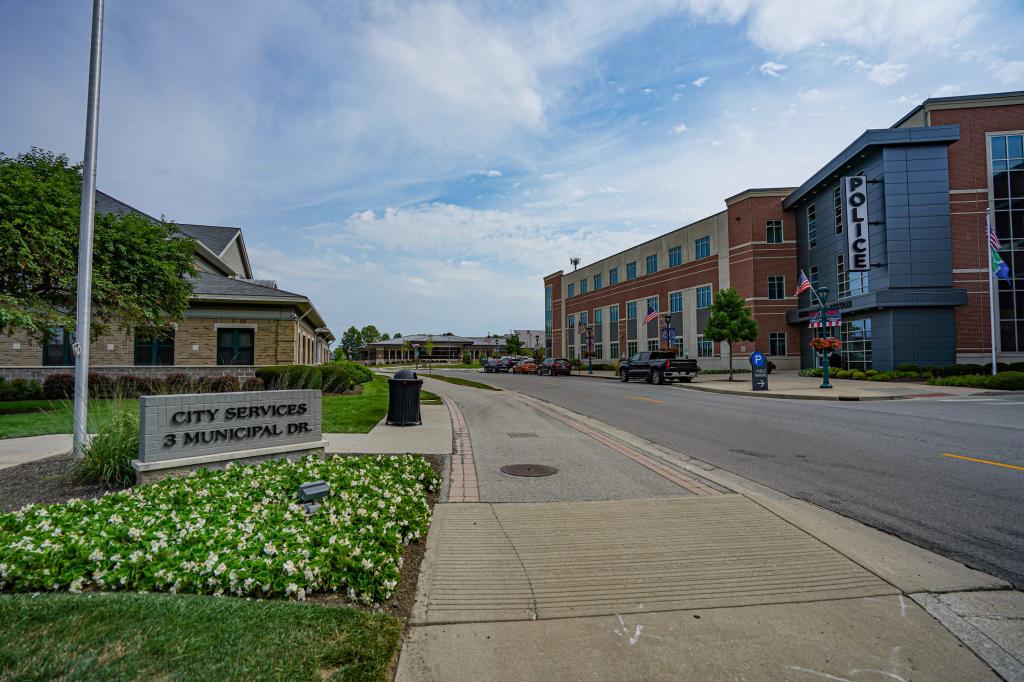 The Fishers Municipal Center in Fishers, Indiana.