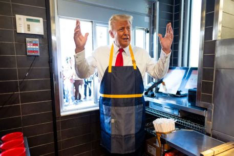 Fry cook Trump cooks up supersized Pennsylvania victory in fresh polling