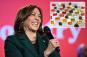 Kamala Harris cackles that she's 'not eating gummies' to cope with election stress