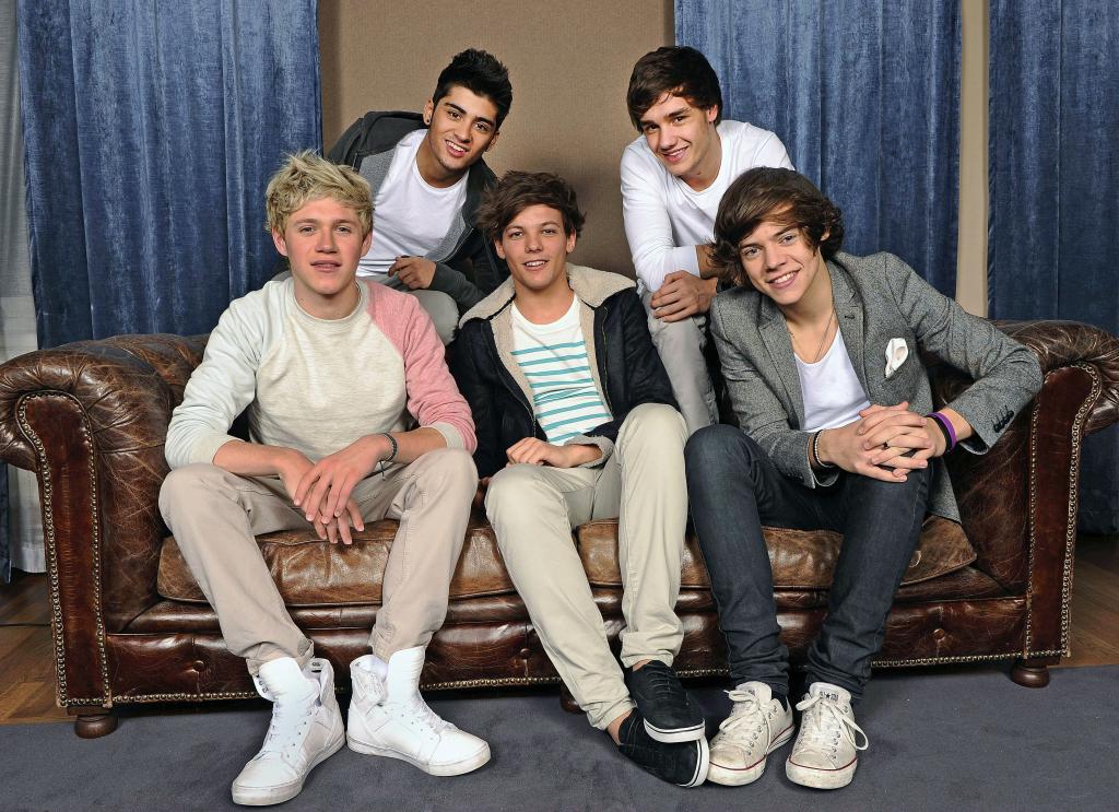 One Direction - Niall Horan, Zayn Malik, Louis Tomlinson, Liam Payne and Harry Styles One Direction in Sweden - Feb 2012.