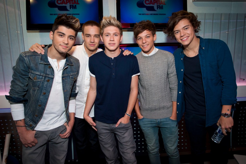 One Direction in 2012.