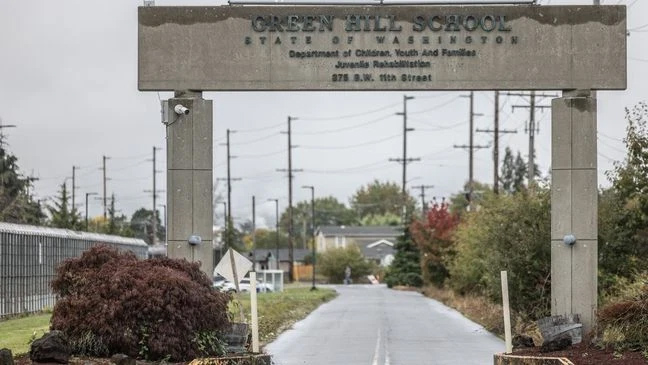 The Green Hill School is a juvenile facility for older male youth and young adults who committed crimes as children. 