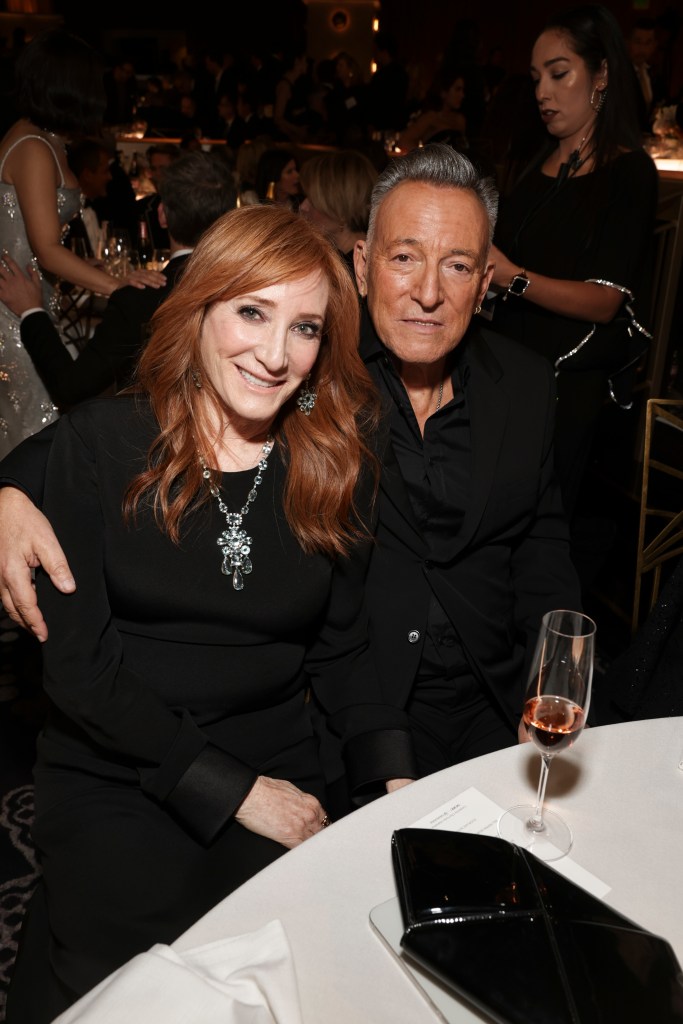 Patti Scialfa and Bruce Springsteen