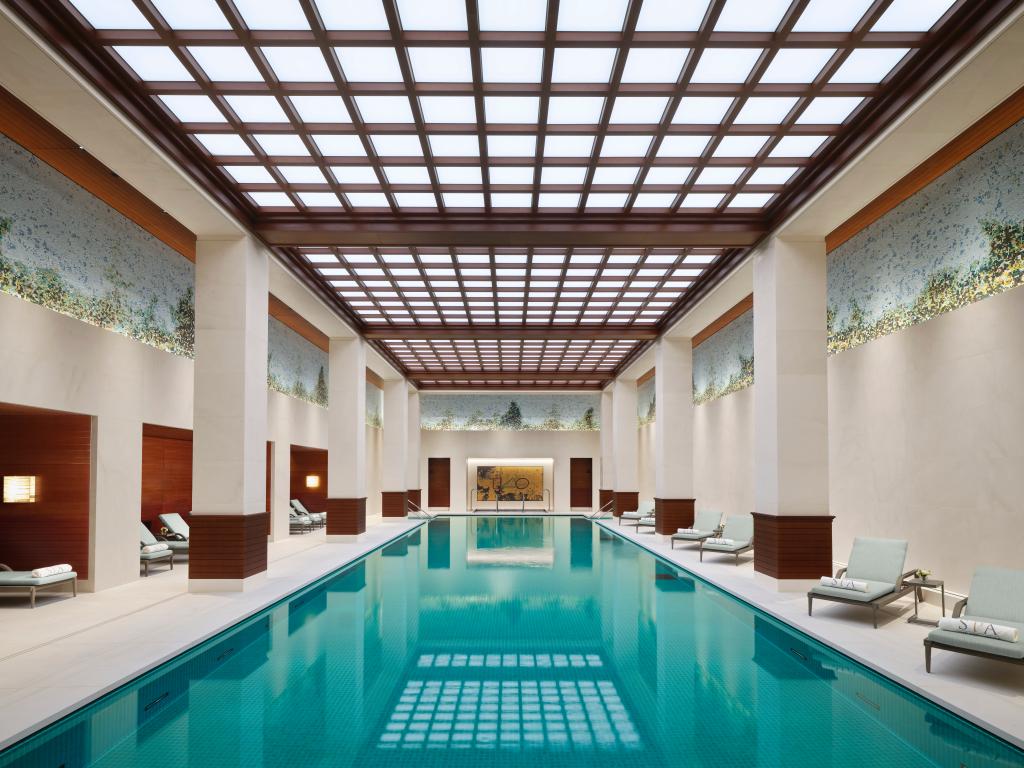 Spa and Wellness Pool at The Peninsula London.