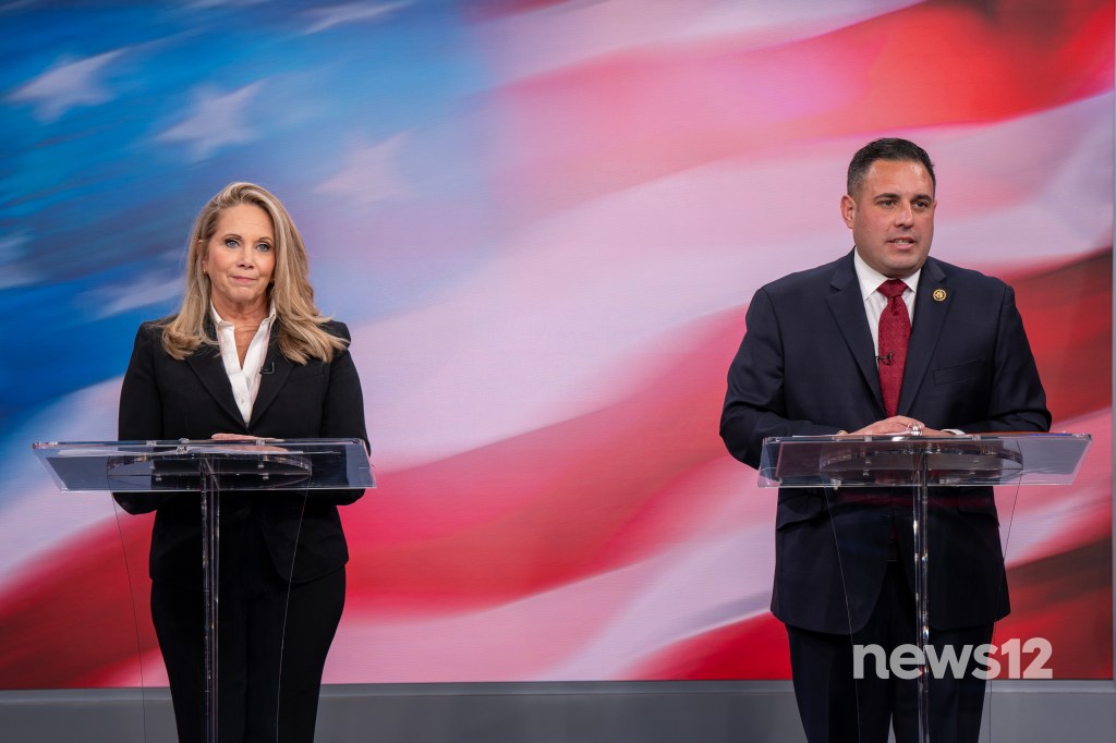 The candidates butted heads about topics like taxes, the border crisis and transgender athletes competing in women’s sports.