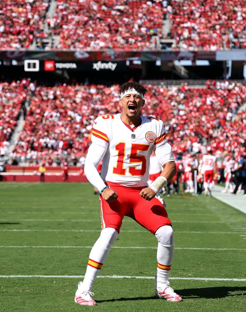 Chiefs quarterback Patrick Mahomes.