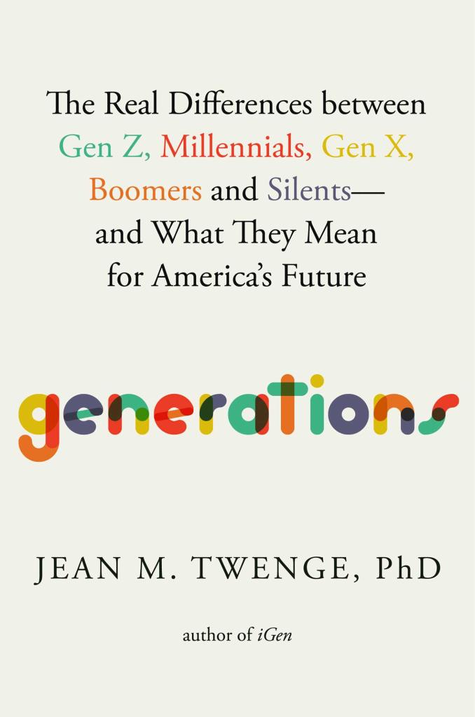 Generations by Jean Twenge cover