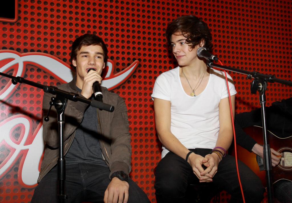 Liam Payne and Harry Styles in 2012