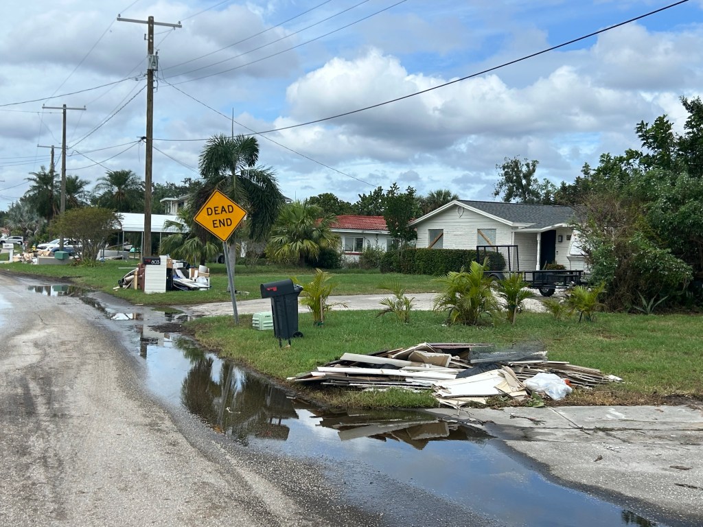 Ruskin resident Charlotte Farrell, 80, told The Post that she isn't going to evacuate despite warnings from state officials.