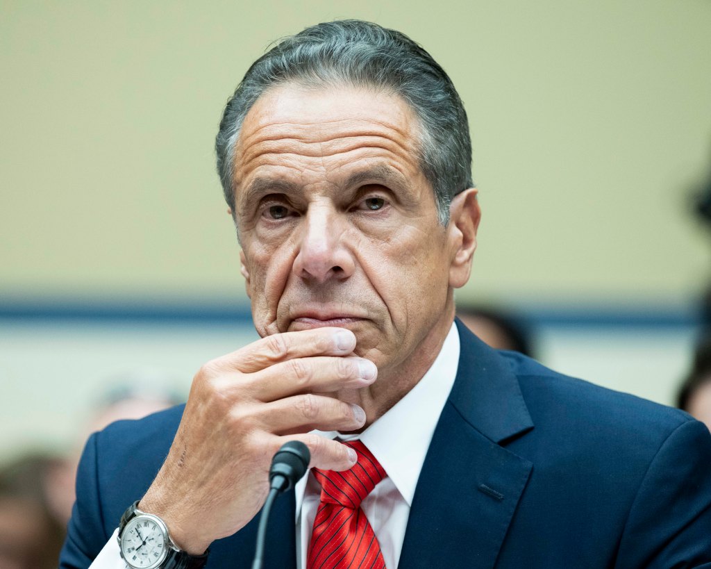 Former Gov. Andrew Cuomo testifies in Washington, DC.