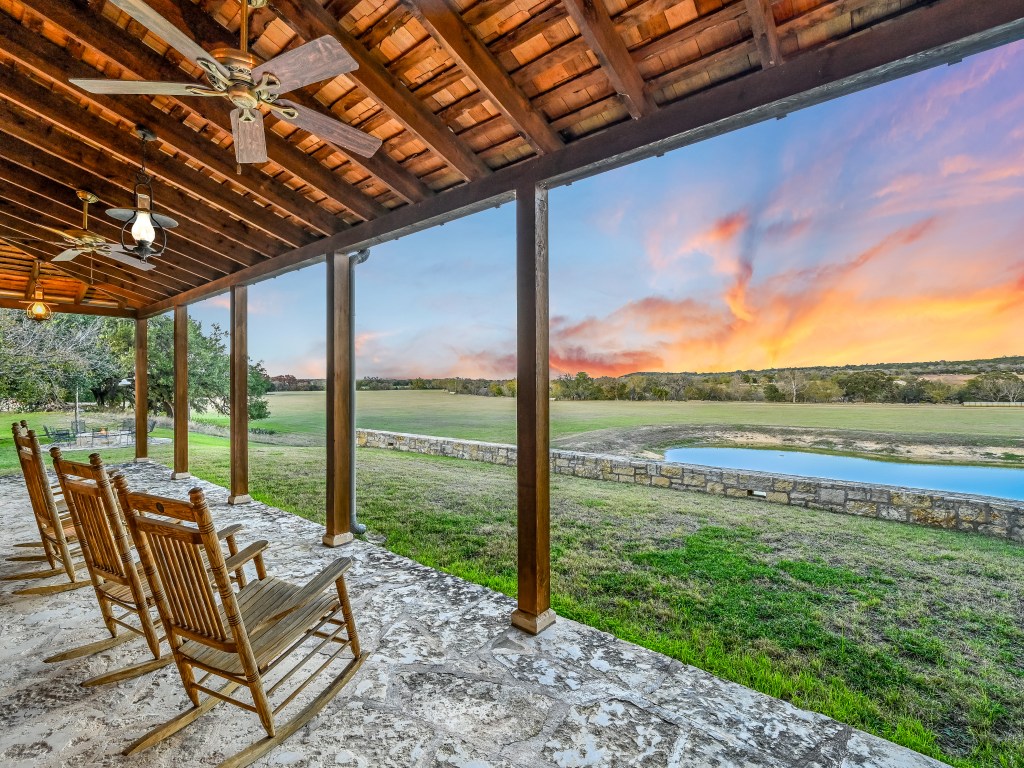 The front porch.