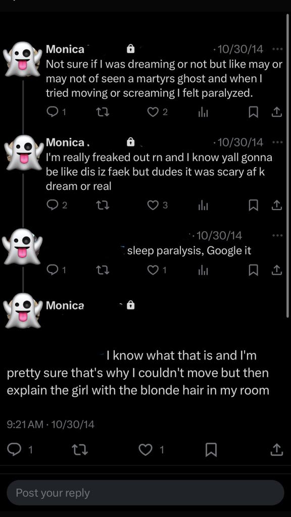 Monica Fafaul X posts