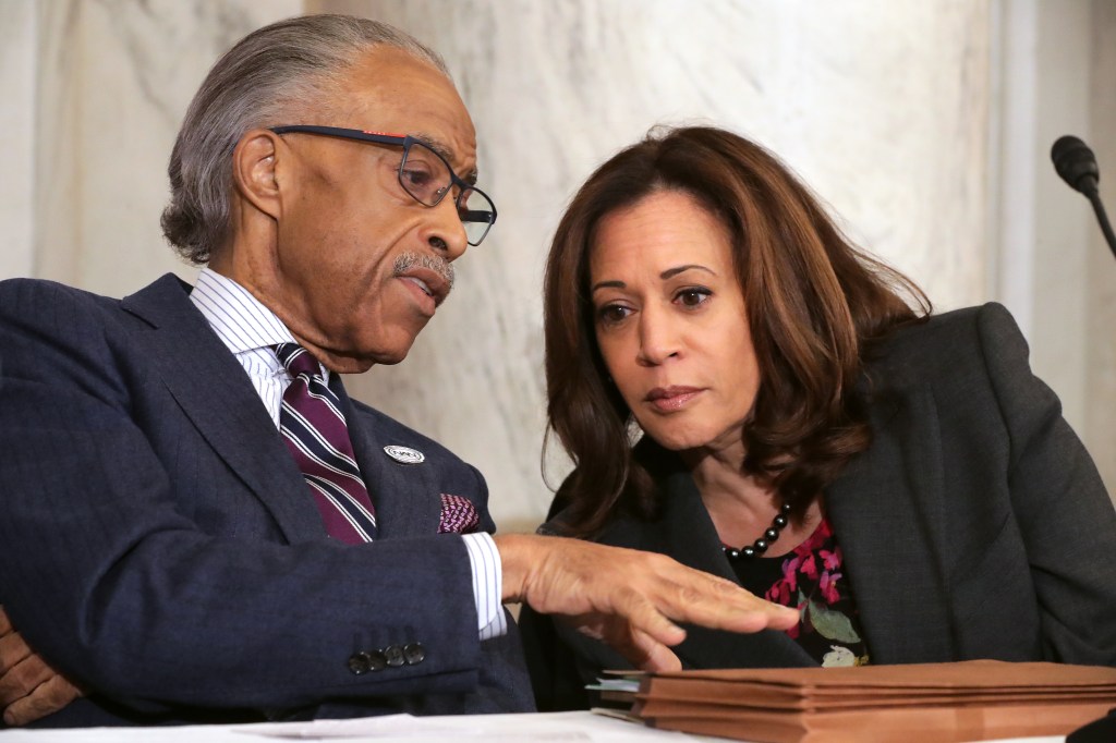 Al Sharpton, Kamala Harris