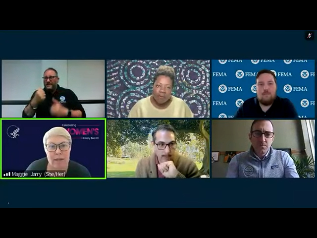 An unearthed 2023 FEMA webinar shows officials discussing the need for "disaster equity" in delivering aid.