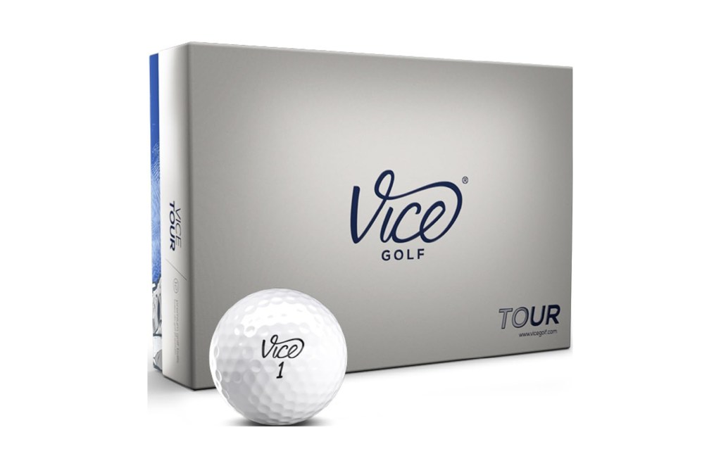 Vice Tour Golf Balls, White (One Dozen)
