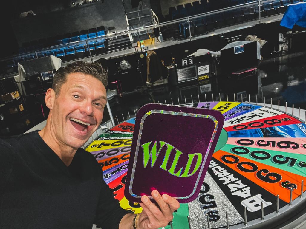 Ryan Seacrest's first episode as host of "Wheel of Fortune" aired Sept. 9.