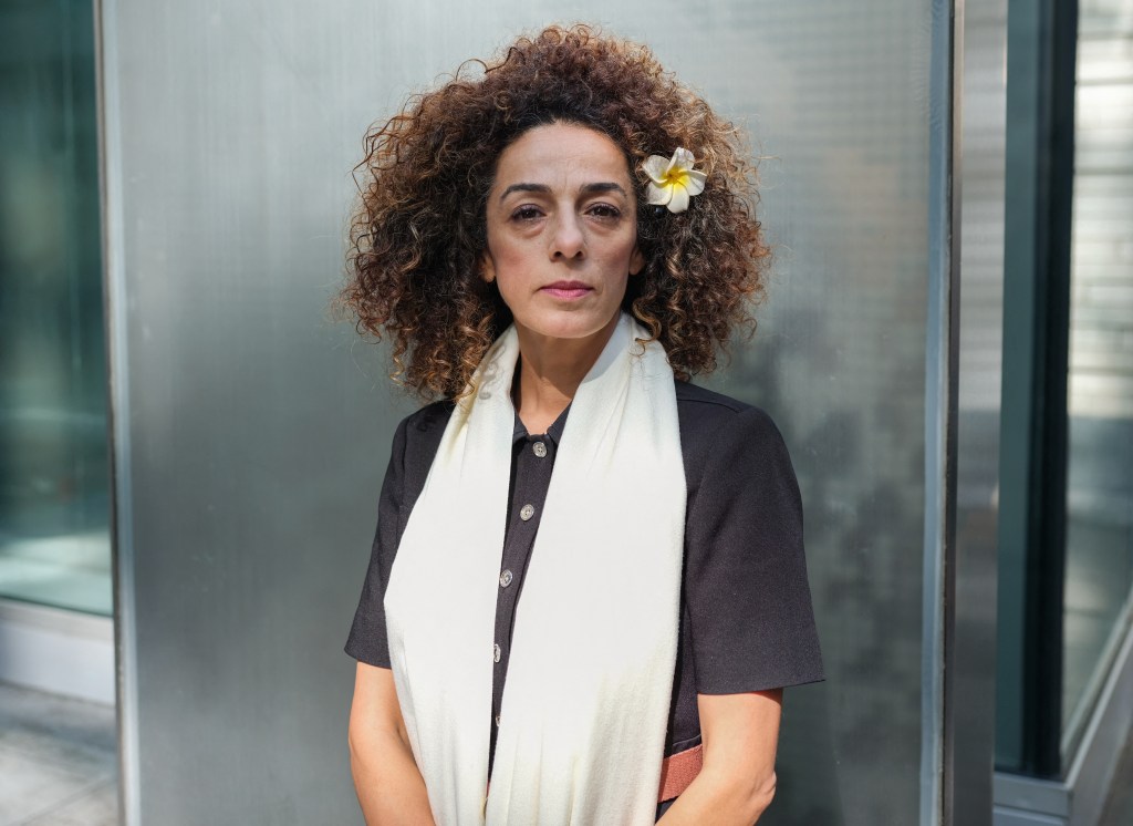 Portrait of American-Iranian journalist Masih Alinejad in New York City, U.S., taken on September 14, 2024.